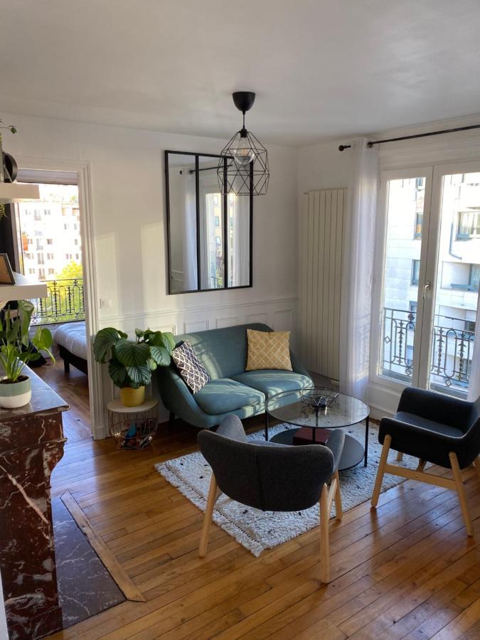 Appartement Buttes Chaumont 파리 외부 사진
