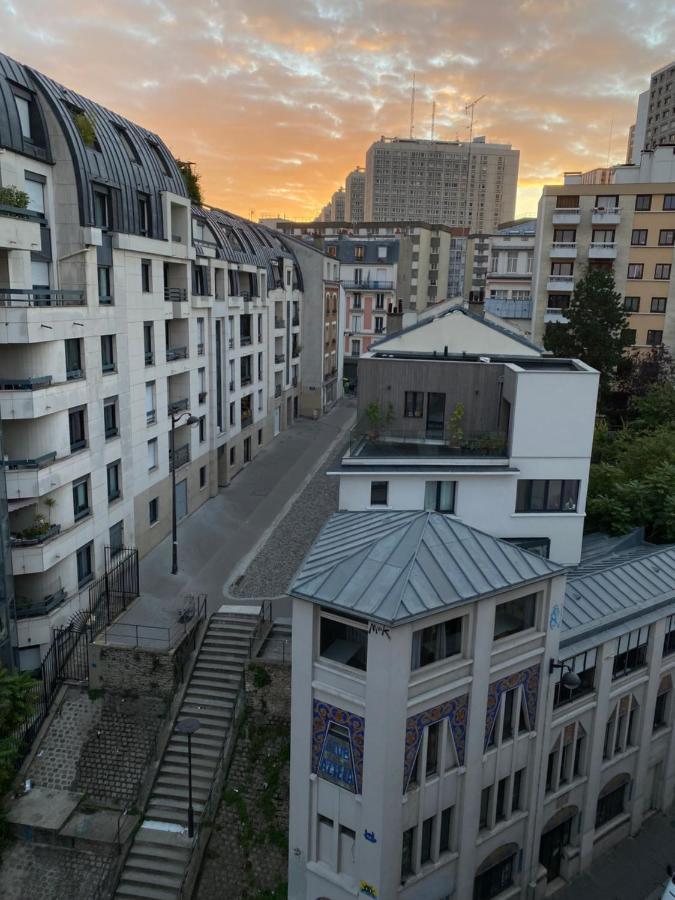 Appartement Buttes Chaumont 파리 외부 사진