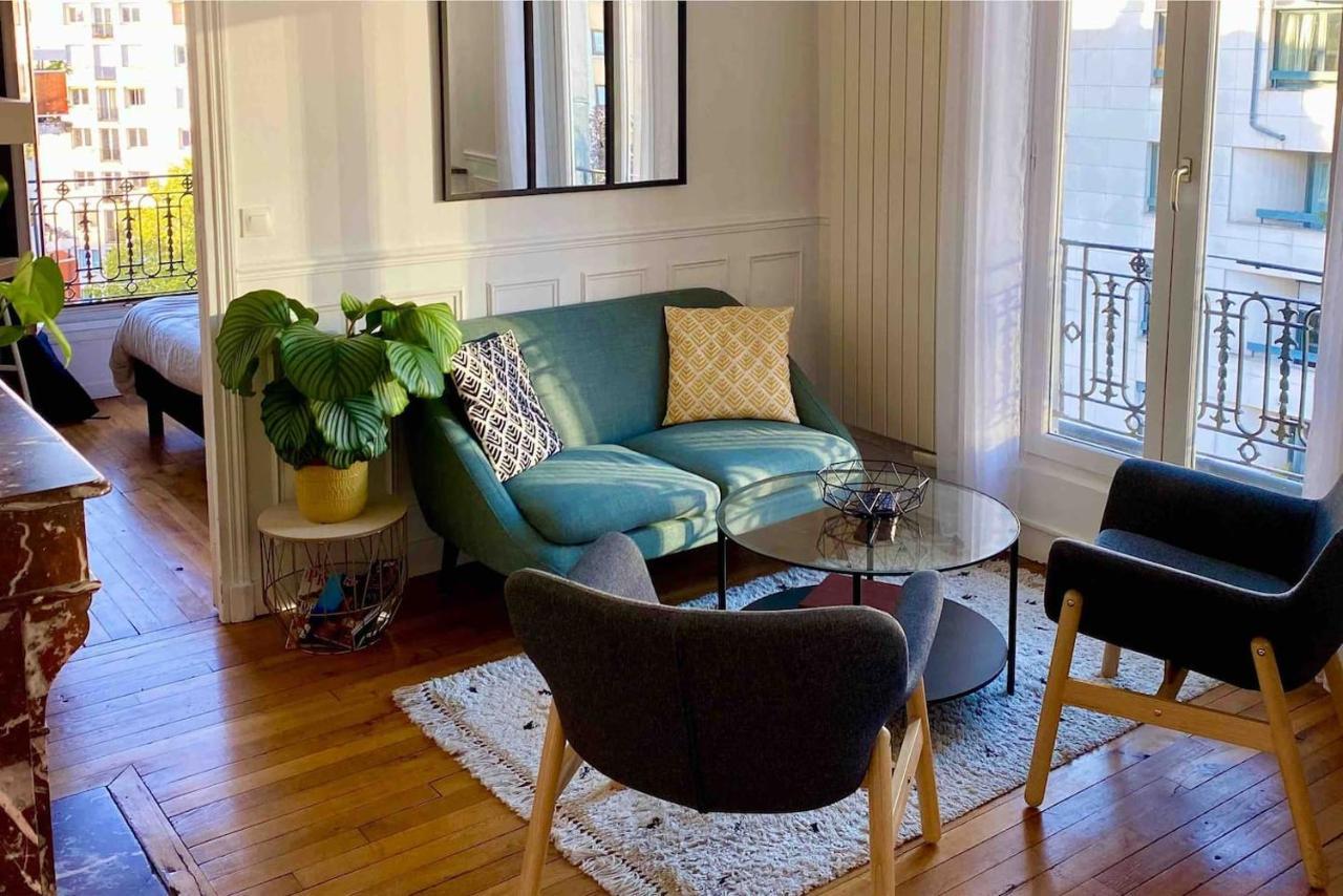 Appartement Buttes Chaumont 파리 외부 사진